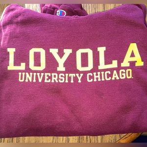 Maroon Loyola University Chicago (LUC) Hoodie